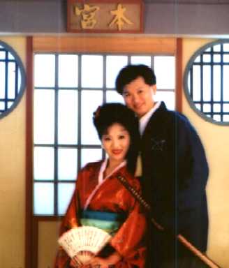 Wedding in Japanese costumes!!!